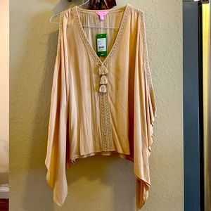 Lilly Pulitzer Gold top